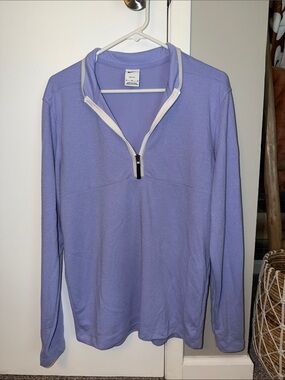 Nike Lilac Dri-FIT Half-Zip Pullover